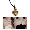 thumbnail image 2 of Collar de cadena trenzada de Cuerda Shaofei diseño de corazón 70 cm, 2 of 5