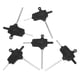 thumbnail image 5 of 5 llaves hexagonales portátiles profesionales para máquina de tatuaje, accesorio de ajuste, color negro, 5 of 14