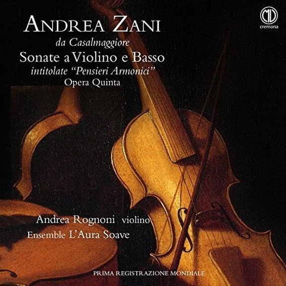 Zani / Rognoni / Cantalupi - Sonate a Violino E Basso - Music & Performance - CD