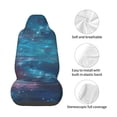 thumbnail image 4 of Wukai Abstract Colorful Art Supplies Full Set Car Seat Covers with Soft Padding Universal Auto Front Seats Protector and Cushion Mat, 4 of 5