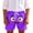 Purple D, variant on SGFCWSX Boys Swim Trunks Lightweight Elastic Waist Printed Quick Dry Summer Beach Shorts for Kids Purple Size 9-10 Years
