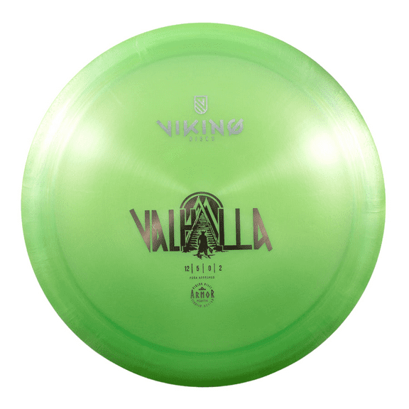 Viking Discs Valhalla - Advanced Disc Golf Distance Driver - Premium Armor Plastic (Green)