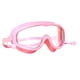 thumbnail image 2 of Gafas de natación para niños, montura grande, impermeables, bonitas gafas de natación profesionales para niños, niñas y niños, color rosa, 2 of 10