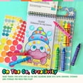 thumbnail image 5 of Bright Stripes Art on the Go Going Dotty Ocean Theme Travel Kit for Kids, Coloring Set with Crayons, Stickers and Activity Book, Ages 3+, 5 of 8