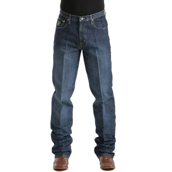 Cinch Western Jeans Mens Black Label 32 x 30 Dark Wash MB90633002