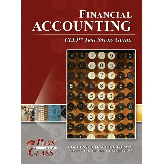 Financial Accounting CLEP Test Study Guide, (Hardcover)