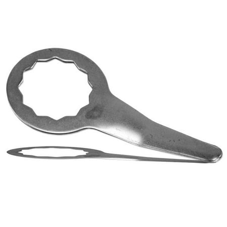 - Neiko Pneumatic 35mm Round Nose Straight Bent Blade for Windshield Remover Air Tool Accessories