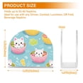 thumbnail image 2 of Ryvnso Acrylic Napkin Holder Table Kitchen Paper Tissue Organization 1 Pack Cute Cat Cartoon, 2 of 7