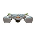 thumbnail image 2 of TK Classics Florence Wicker Sectional Set with Tempe Fire Pit Table, 2 of 2