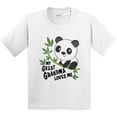 thumbnail image 3 of Inktastic My Great Grandma Loves Me Cute Panda Youth T-Shirt, 3 of 5