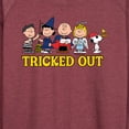 thumbnail image 3 of Peanuts - Tricked Out - Women's Lightweight French Terry Long Sleeve Shirt, 3 of 6