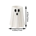 thumbnail image 3 of Halloween Ghost Can Cooler, Reusable Drink Insulator, Cute Spooky Beverage Holder, Table Decor for Halloween Party, Ideal for Standard and Tall Cans, Fun Seasonal Accessory A, 3 of 6