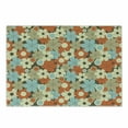 thumbnail image 1 of Floral Cutting Board, Retro Flower Pattern Simplistic Designed Petals Fragrance Essence Circle Theme, Decorative Tempered Glass Cutting and Serving Board, Small Size, Multicolor, by Ambesonne, 1 of 1