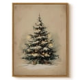thumbnail image 2 of Christmas Wall Art with Rustic Wooden Frame, Farmhouse Wall Decor for Living Room and Bedroom, 12X16 Inch Framed Painting for Holiday Gift, 2 of 6