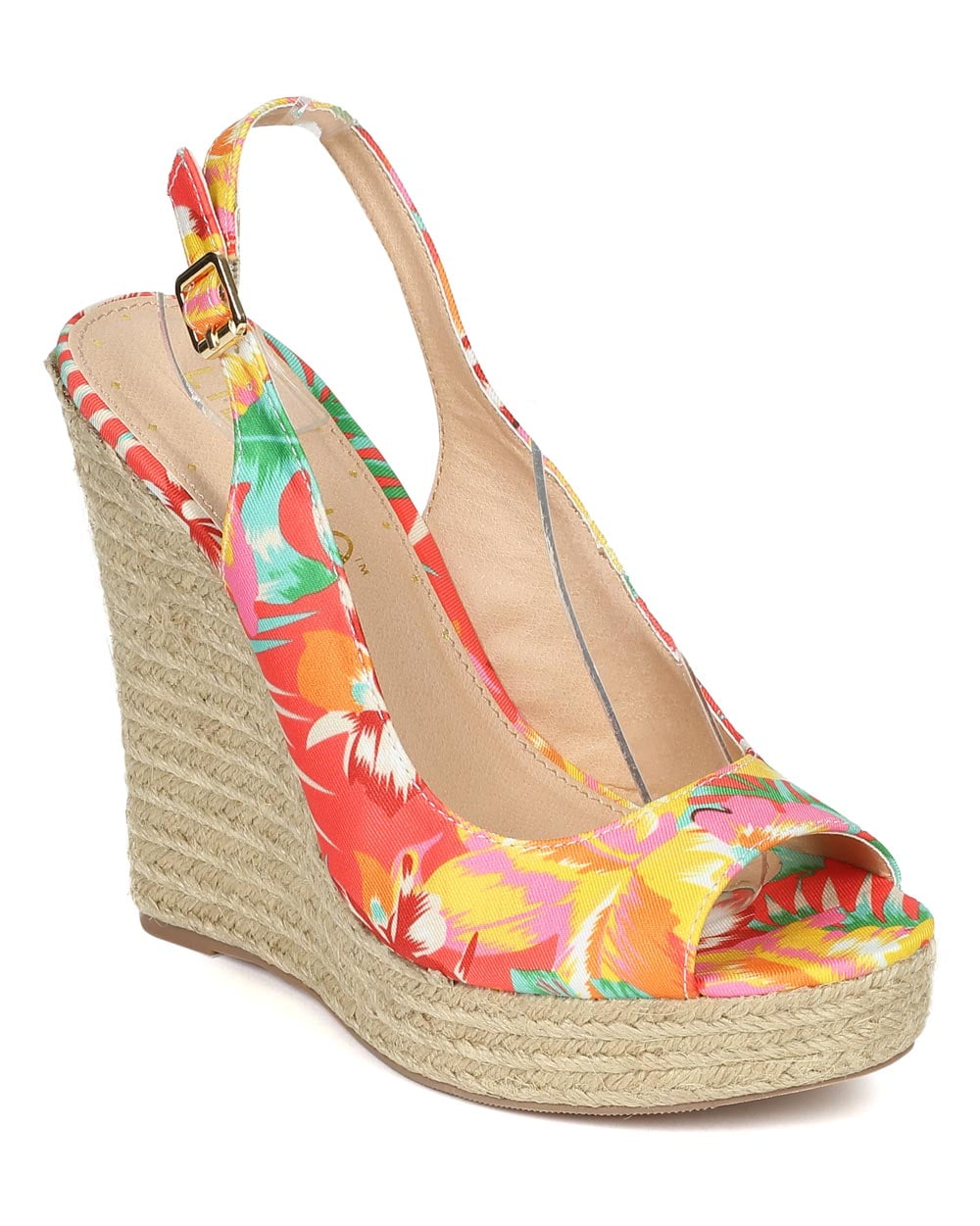 slingback espadrille wedges