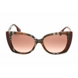 Burberry Women's Cat-Eye Sunglasses, BE4393 405413, Check Brown ...