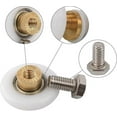 thumbnail image 3 of Shower Door Roller, Roller Caster Wheel For Shower Door Sliding Rollers Door Roller Replacement Wheel 4pcs (20mm) Baobao, 3 of 5