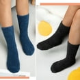 thumbnail image 5 of KOITHOT 6 Pack Men Fuzzy Socks Warm Winter Soft Fluffy Cozy Slipper Fleece Socks for Men, 5 of 9