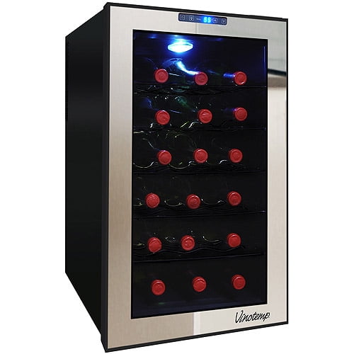 Vinotemp 18Bottle Mirrored Thermoelectric Wine Cooler