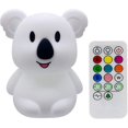 thumbnail image 1 of Dww-Luz Nocturna para Niños, Lámpara De Noche Led con Luz Táctil, Lámpara Sensible Recargable USB De 9 Colores, Lámpara De Silicona, Lámpara De Mesita De Noche, Atmósfera Luminosa, 1 of 5