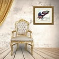 thumbnail image 3 of Bolokofsky, Ronald 23x20 Gold Ornate Wood Framed with Double Matting Museum Art Print Titled - American Eagle, 3 of 4
