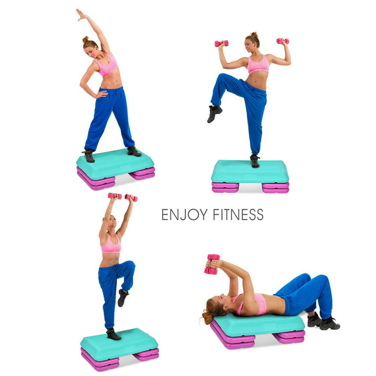 STEP aeróbico ajustable Sport Fitness - 71731– Tienda sport fitness