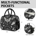 thumbnail image 6 of Lunch Bag Lunch Box for Women Reusable Insulated Lunch Bags,Water-Resistant Gothic Cooler Lunch Tote Bag, Large Capacity for Work Travel Picnic, 6 of 6