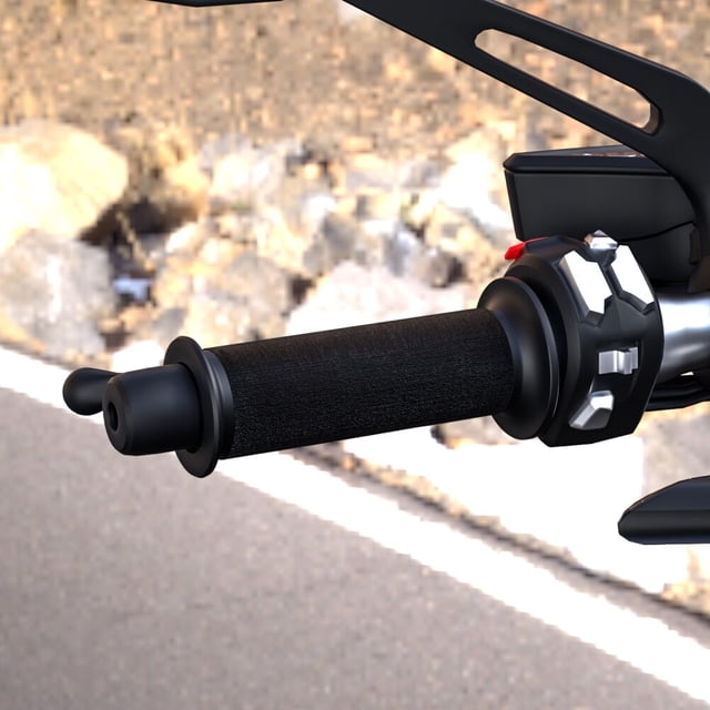 Puños calefactores eléctricos BuyWeek para motocicletas 12 V manillar calefactado rendimiento de primera