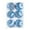 Light Blue, variant on Xmas Silk Thread 6Pcs 6CM Sequin Baubles With Hooks And Strings For Xmas Wedding Party Holiday DIY Hanging Glam Decorations for Home Ornament String Loops Large Beads for Crafts Light Sticks for