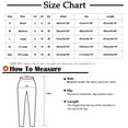 thumbnail image 3 of Plus Size Drawstring Sweat Pants for Women Solid Color Slit Loose-Fit Yoga Pants Winter Casual Straight Leg Trousesr, 3 of 5
