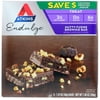 (2 Pack) Atkins Endulge Treat Nutty Fudge Brownie Bar. Decadent Brownie Treat with Chocolatey Coating and Walnuts. Keto-Friendly. (5 Bars)