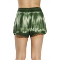 thumbnail image 2 of Riviera Sun Womens Tie Dye Shorts (Olive, 2X), 2 of 3
