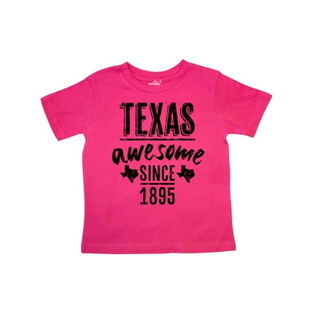 

Inktastic Texas Awesome Since 1895 Gift Toddler Boy or Toddler Girl T-Shirt