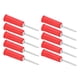 thumbnail image 5 of Wire Piercing Probe Power Probe Pin 10pcs Banana Jack Wire Piercing Probe PVC Appearance 2mm/0.08in To 4mm/0.16in Conversion Insulation Pins For MultimeterRed ANGGREK Rojo, 5 of 8