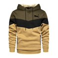 thumbnail image 4 of Sudaderas con capucha estampadas para hombre, ropa deportiva para exteriores, a la moda sudadera con bolsillo, simplicidad de calle, top a juego de tres colores, Otoño e Invierno, 4 of 5