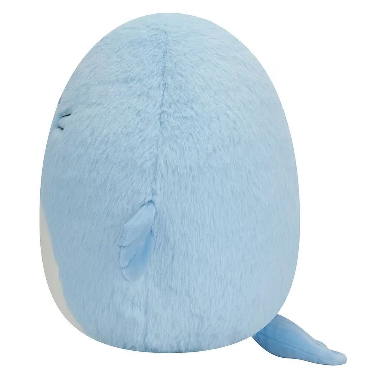 Squishmallows FuzzAMallows 12 inch Harvey the Blue Walrus - Child's Ultra Soft Stuffed Plush Toy