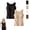 Black + Nude, variant on Built in Comfort Bra Tanktop - Tank Top with Built in Bra, U Neck Shapewear Tank Tops for Women, Soft Stretch Breathable