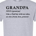 thumbnail image 4 of Inktastic Grandparents Day Grandpa Like a Dad but with No Rules T-Shirt, 4 of 5