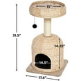 thumbnail image 5 of Midwest Homes For Pets Mid West Feline Nuvo Fine And Scout CAT Tree, 5 of 5