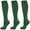 Hunter Green, variant on Sierra Socks Girls’ Knee High School Socks, Cotton 3-Pack, Soft, Durable, Non-Binding Fit