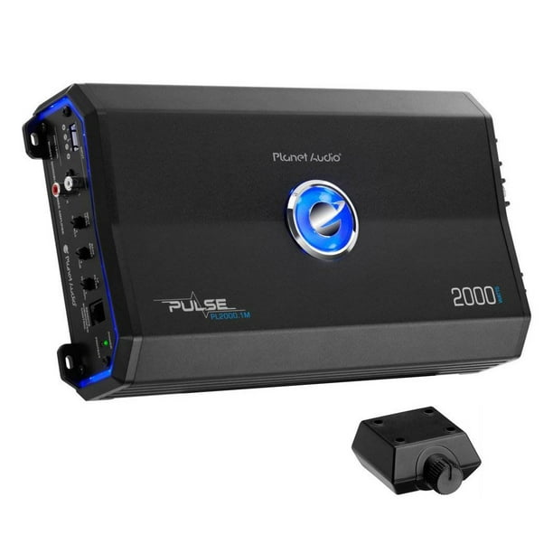 Audio PL2500.1M 2500W Class A/B Mono MOSFET Power Car Amplifier