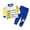 O, variant on Ulanda Boys 100% Cotton Pajamas Set Kids Soft Long Sleeve Top and Pants Sleepwear 2 Pcs Comfy Pjs Set for Ages 4-12 (P, 3-4 Years)
