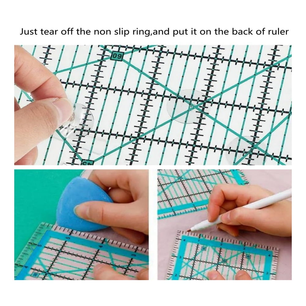 无 Acrylic Quilting Ruler (6 Piece Pack)