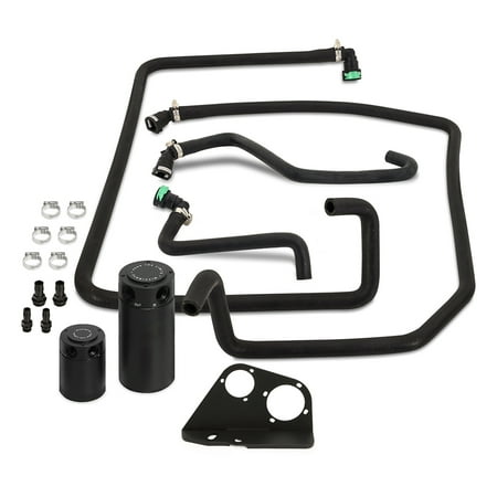 Mishimoto Baffled Oil Catch Can Compatible with Ford F-150 3.5L EcoBoost 2021.5+