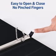 Avery Heavy-Duty Binder, 1.5 Slant Rings, Black (79097)