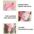 thumbnail image 4 of kladzum Pet Scarf Pet Bandanas Dog Neck Warm Bandanas Puppy Accessories Matching Pet Clothes Pet Supplies Wholesale Woolen Puppy Scarf, 4 of 6