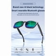 thumbnail image 3 of AI Smart Glasses Bluetooth 5.4 with Speaker 145 Languages Real Time Translator AI Sunglasses for Men and Woman B, 3 of 8