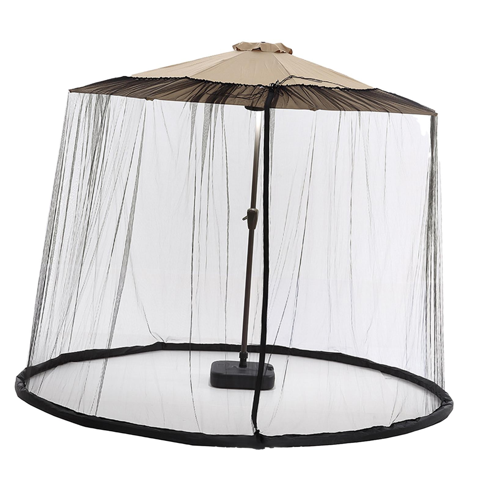 Patio Umbrella Netting Screen Garden Covers Universal Flexible Use