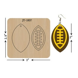 Earring Dies/ Leather earrings/Wooden Die Cut/ Leather Cutting Die