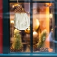 thumbnail image 4 of Xihbxyly Colgante de Pared Navideño Bohemio, Colgante de Papá Noel Tejido a Mano En Macramé con Borlas de Cuentas de Madera, Acogedora Decoración Invernal, Versátil para Puertas y Ventanas, Ideal par, 4 of 6